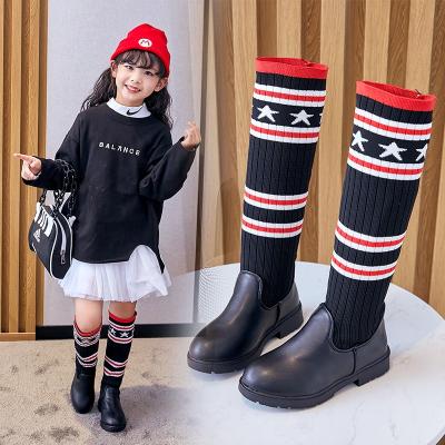 China Latest fashional flat slip on kids toddler toddler baby lugs shoes 2021 boots for girls for sale