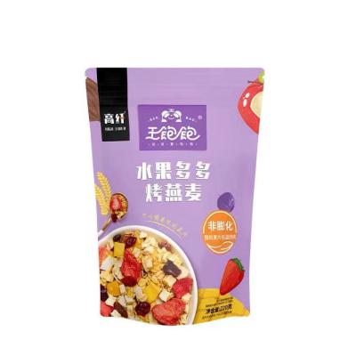 China Wang Baobao Baked Best-Selling Instant Oatmeal with a Variety of Fruits, Nutritious Ready-to-eat Breakfast, Meal Replacement Oatmeal for sale