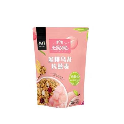 China Wang Baobao Peach Oolong Baked Oatmeal Breakfast, Instant Delicious and Nutritious, Wholesale Dry Mixed Low Fat Brewed Oatmeal for sale