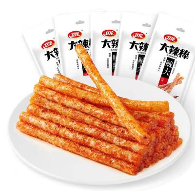 China Chinese Famous Brand Weilong Sweet Flavor Instant Big Spicy Stick 78g/bag Best-selling Spicy Wholesale Spicy for sale