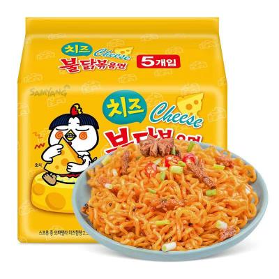 China Specialty Snack Flavor Cheese Spicy Noodles, Samyang Natural Korean Chicken, Sweet And Spicy Instant Noodles Wholesale Packed for sale