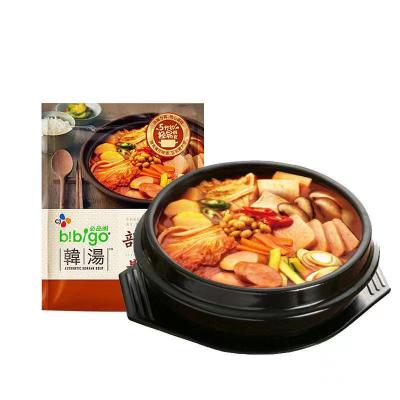 China Bibigo Instant Korean Gang Hot Pot Soup, Hot and Sour, Rich Ingredients, Korean Gang Hot Pot Soup Mix Convenient Bagged Package for sale