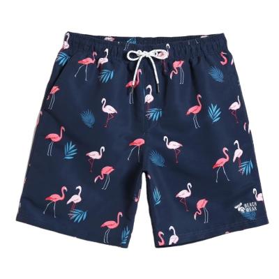 China New Original High Quality Casual Anti-Wrinkle Unisex Straight Woven Floral Beach Shorts Mesh Lining Shorts Men Swimwear Holiday Beach for sale