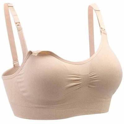 China Amazon Hot Selling Breathable Halter Sports Bra Sports Maternity Nursing Bra Maternity Nursing Bra for sale