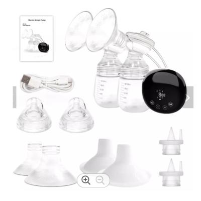 China Food Grade New Design Hands Free Breast Pump Dual Silicone Electric Breast Pump for sale