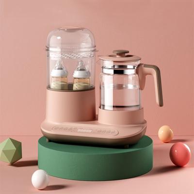 China Keep Warm 5 in1 Baby Food and Milk Sterilizer Electric Warmer Multi Functional Portable Baby Warmer Bottle for sale