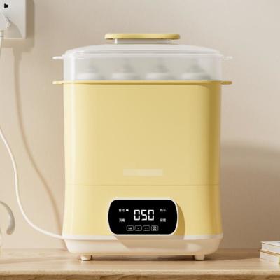 China Large Capacity Food Grade Multifunctional Digital Control Panel Baby Bottle Sterilizer Bottle Warmer Sterilizer for sale