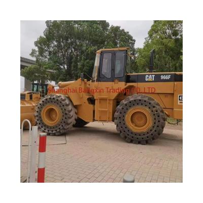 China Gebruikte CAT 966F wiellader met lage werktijden 0-2000 Gewicht 20000-21000 kg Te koop