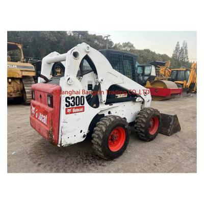 China Low Working Hours S300 Bobcat Skid Steer Loader in Great Condition for Inspection for sale