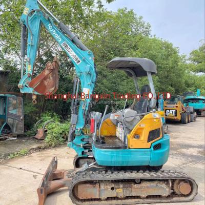 China Excavadora de segunda mão com cilindro hidráulico original KUBOTA U35 Mini Excavadora em boas condições à venda