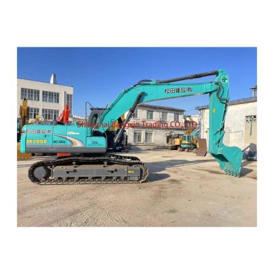 China Gebruikte graafmachine Kobelco SK200 voor uw bouwprojecten Te koop