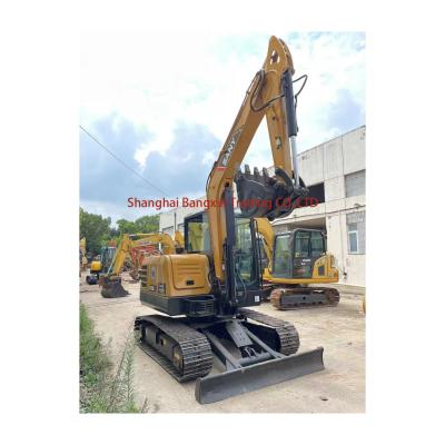 Chine Excavateur Global Sany SY55C avec chargeuse à lame mobile de type rampant à vendre