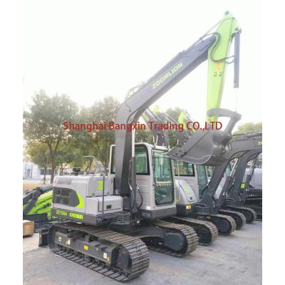 China Moving Type Crawler Excavator Energy Mining 7 Ton ZOOMLION ZE75 Mini Excavator Made for sale