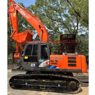 China Boa escavadeira de segunda mão japonesa feita original Hitachi ZX200 à venda