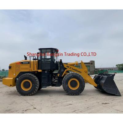 China Liugong 99% Aardbewerkingsmachines CLG856H 856H 5 ton Wiellader voor zware werkzaamheden Te koop