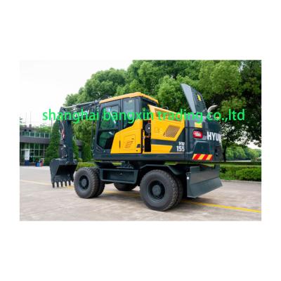 China Excavadora usada de gato Hyundai HW150 con capacidad de 0.7 cubos a un precio asequible y envío gratuito en venta