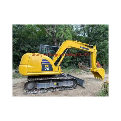 Κίνα Χρησιμοποιούμενη ανασκαφή Komatsu PC70 με πιστοποίηση EPA/CE και 1- στην καλύτερη περίπτωση προς πώληση