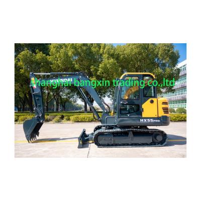 China 36.2 kw Usado Hyundai HX55pro Excavadora para su industria Necesidades de envío gratis en venta