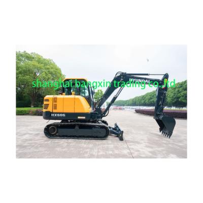 China Cummins Motor Usado Hyundai HX60G Excavadora para sus proyectos de construcción en venta