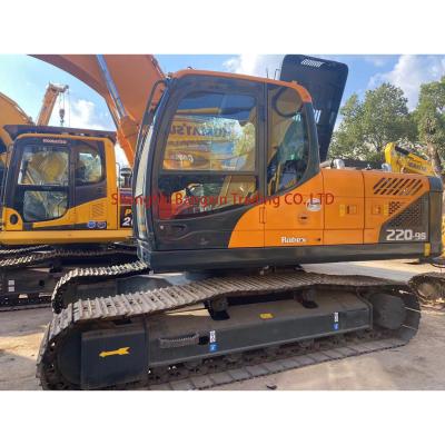 China Color original Máquina de excavadora usada Hyundai R220-9S para el comercio Máquinas de movimiento de tierra en venta