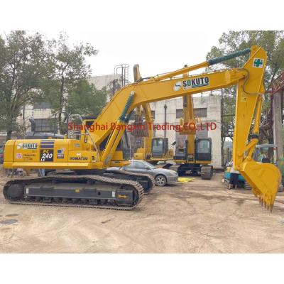 China Kostenloser Versand Original japanischer Crawler Bagger Gebrauchtbagger Komatsu hydraulische PC240 in Shanghai zu verkaufen