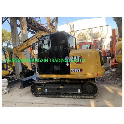 China Mini Excavator Cat 307E2 com 7000 KG de peso da máquina em Xangai à venda