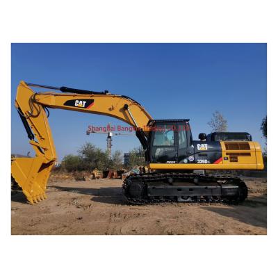 China Cat 336D Excavadora 33,6TON Peso operacional para construção de engenharia em segunda mão à venda