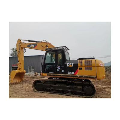 China Excavadora Cat 320D em Shanghai, cilindro hidráulico original, peso da máquina 20000 kg à venda