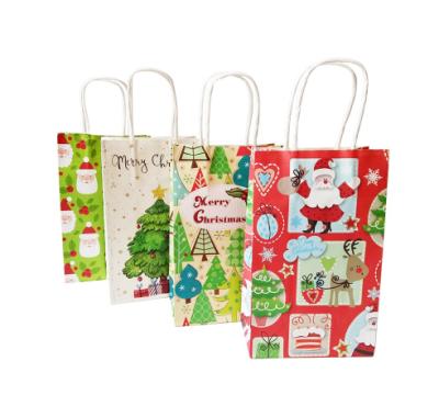 China Recyclable colorful high quality custom kraft paper bag making /kraft paper bags /christmas paper bag for gifts for sale