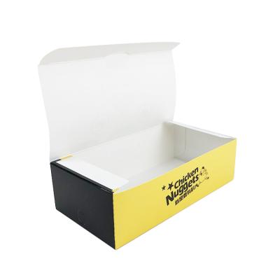 China Biodegradable Disposable Custom Printed Brown Kraft Paper Packaging Lunch Takeaway Food Box for sale