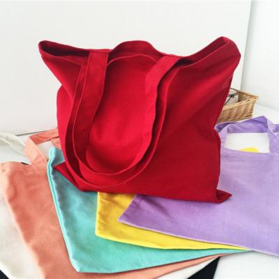 China Customized Good Quality Canvas Cotton Folding Bag, Custom Cotton Tote Bag, Cotton Foldable Shopping Bag for sale