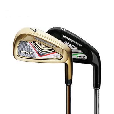 China graphite & Steel Training Irons Club Golf R/S Class Upgraded Version Black And Gold Golf Clubs For Men And Women Golf Club 7 Iron for sale