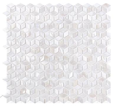 China Wholesale Seamless Pearlescent Self Adhesive Mosaic Tiles Shell Peel Stick Floor Tiles Te koop