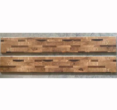 China Multi End Grain Chevron Walnut Solid Wood Flooring Modern Wood Flooring Waterproof Parquet for sale