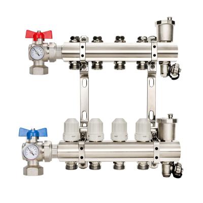 China Water Heat Copper Manifold for Radiant Heating in Modern Design Floor Heating System for sale