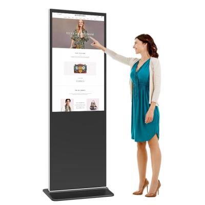 China 32 43 50 55 65 Inch Multi Touch Digital Signage Free Standing LCD Advertising Display Screens Kiosk 32 43 50 55 65 Inch for sale