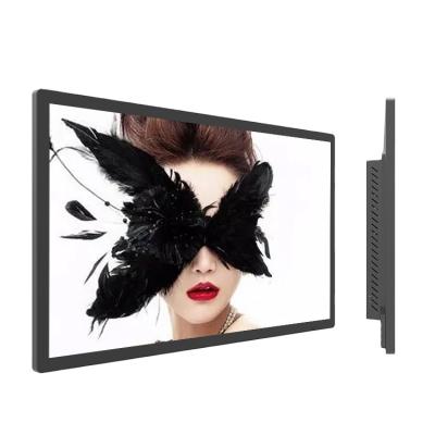 China 43 Inch Indoor Aluminum Android System Indoor LCD Wall Mounted Digital Signage for sale