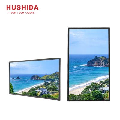 China 43 Inch Supermarket Indoor Wall Mounted Multitouch Ultra Thin Digital Signage And Displays Indoor Advertising for sale