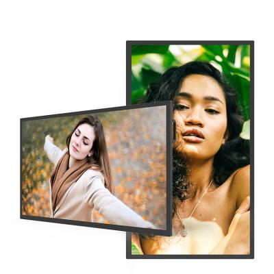 China Indoor lcd billboard 32 43 49 wholesale 55 inch lcd wall mounted advertising player ultra thin advertising display for sale