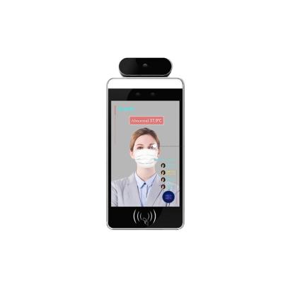 China 8 Inch 8 Inch Body Temperature Scanner Face Recognition Human Temperature Kiosk for sale