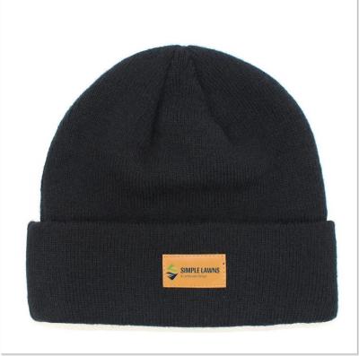 China Golf Knit Beanie Hat Customized High Quality Knit Beanie Hats for sale