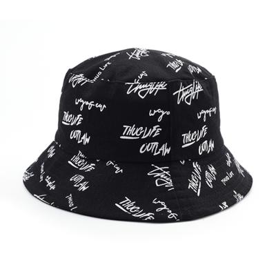 China OEM fashion high quality manufacturer branded bucket hats design nylon bucket hat for sale