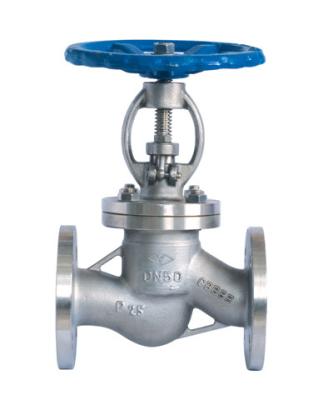 China DN80 Flanged Globe Valve , 2 Inch Globe Valve Non Rising Stem WCB Material for sale