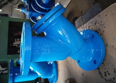 China High Efficiency Flanged Y Strainer / Natural Gas Y Strainer BS45040 for sale