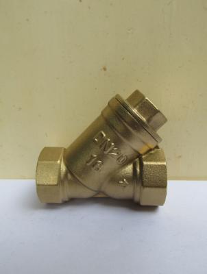 China 6 Inch Brass Y Strainer For Pressure PN10 PN16 Threaded Connection for sale