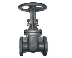 China DIN3202 Cast Iron Gate Valve Flange Connection GG25 Body Material for sale