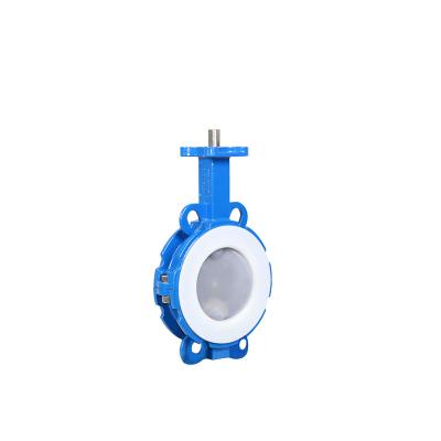 China WESDOM Manufacturers produce high performance pneumatic butterfly valve for sale