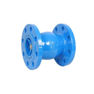 China DN50-DN600 Adaptability ball backflow connection flange check valve zu verkaufen