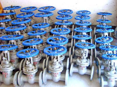 China High Pressure Cast Steel Gate Valve With Butt Welding End ANSI / ASME B16.25 for sale