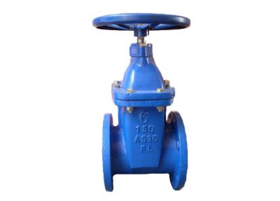 China Anti Corrosion Through Conduit Slab Gate Valve Pneumatic Operated Water Supply for sale